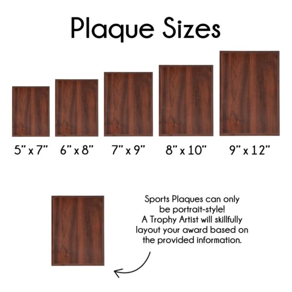 Resin Sports Plaque - Image 6