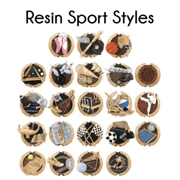 Resin Sports Plaque - Image 4