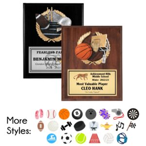 Resin Sports Plaque