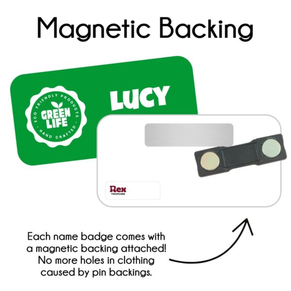 Engraved Plastic Name Badges - Image 4