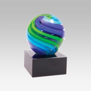 Galaxy Sphere Art Glass