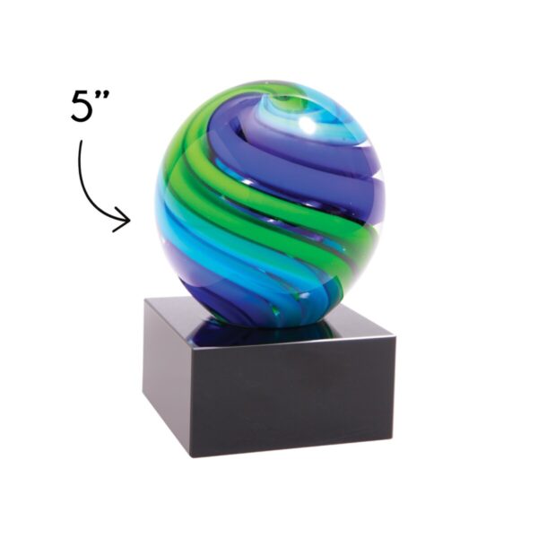 Galaxy Sphere Art Glass - Image 2