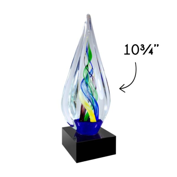 Infinity Twist Art Glass - Image 2