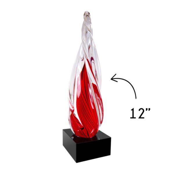 Twisted Spire Art Glass - Image 2