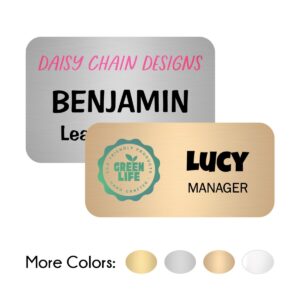 Color Name Badges