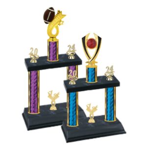 Two-Tier Round Column Trophy
