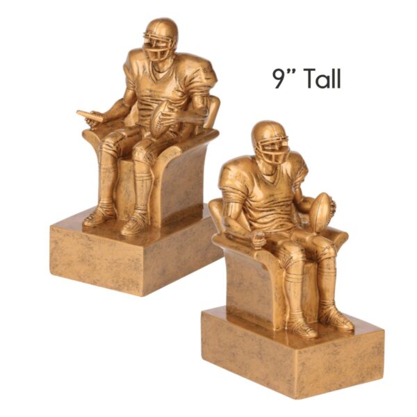 Golden Armchair Style Fantasy Football League Perpetual Trophy - Image 2