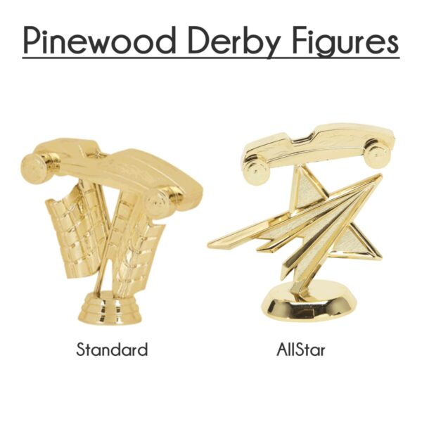 Pinewood Derby on Column Trophy - Image 2
