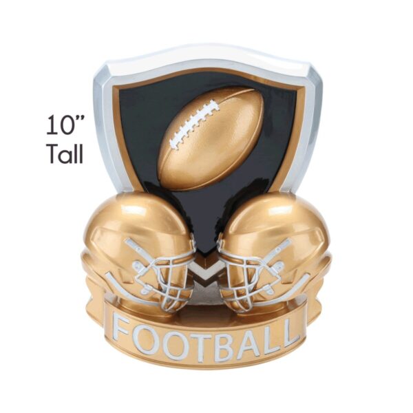 Shield Style Fantasy Football League Perpetual Trophy - Image 2