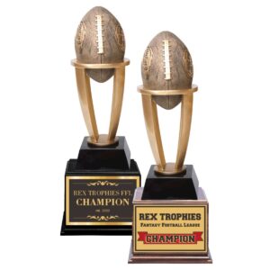 Tower Style Fantasy Football League Perpetual Trophy