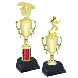 Figure on Trophy Cup
