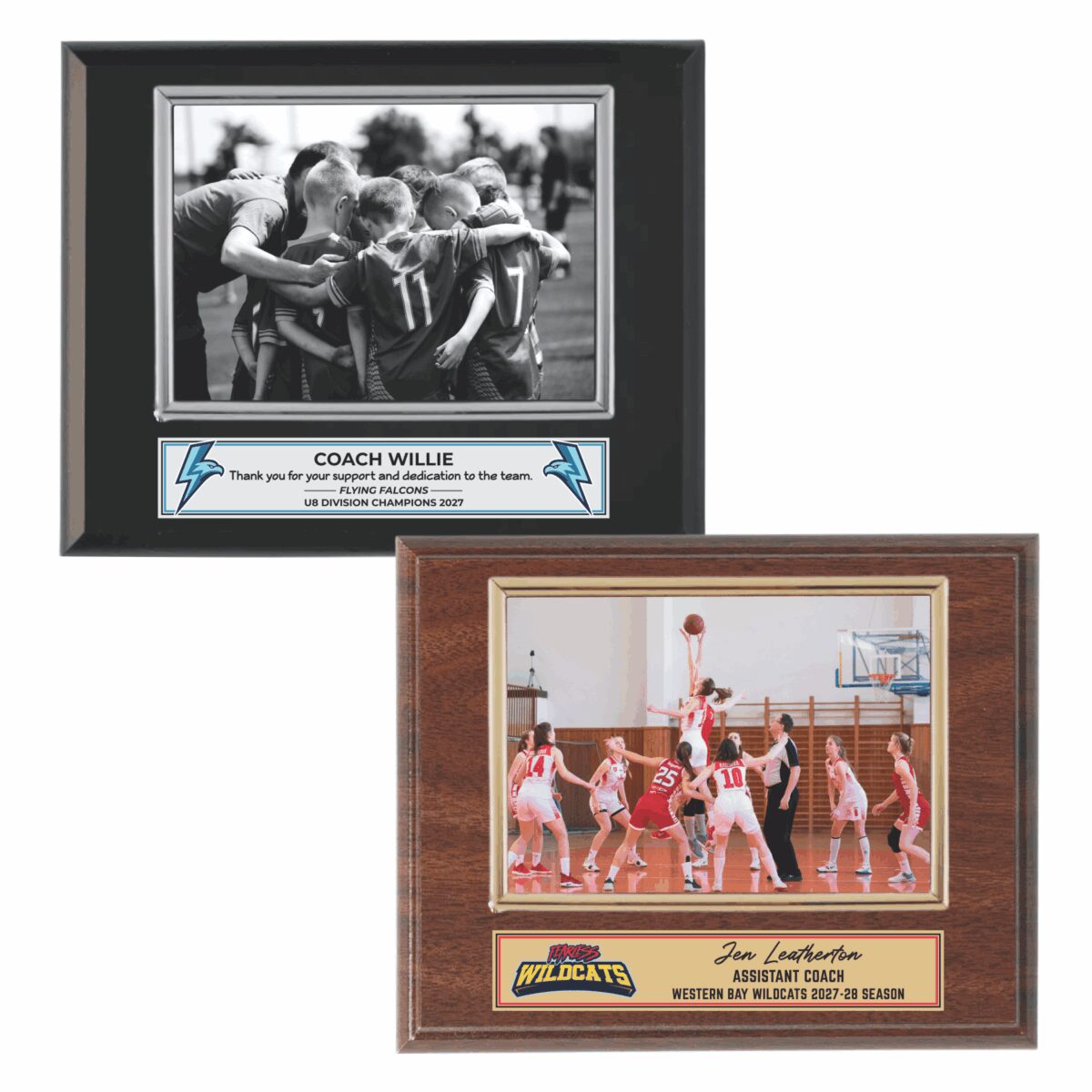 Coach Gift Photo Plaque