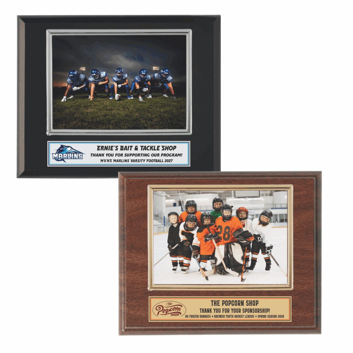 Sponsorship Photo Plaque