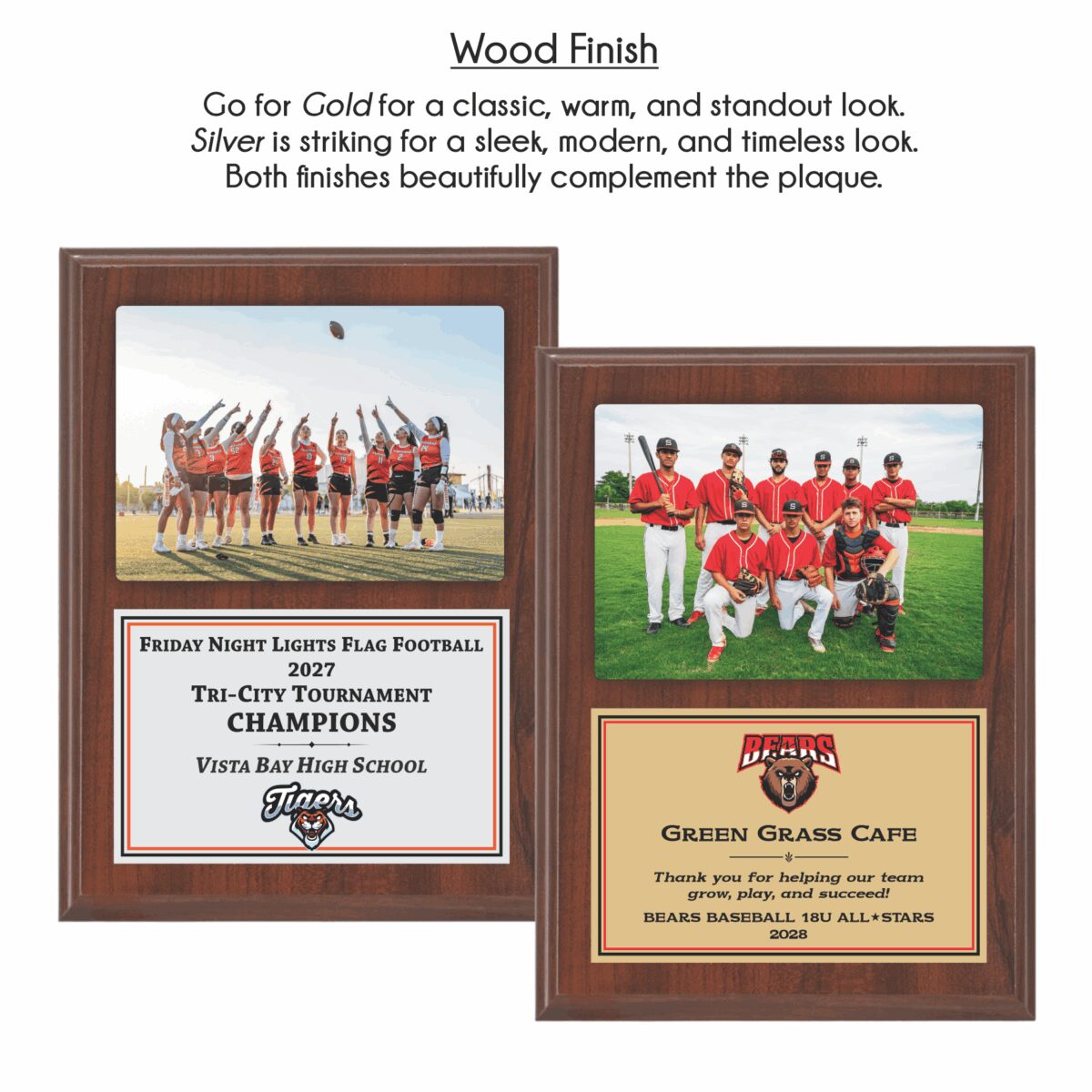 9x12 Custom Photo Plaque - Image 2