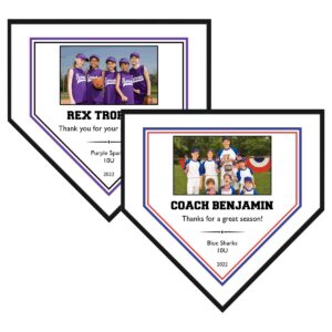 Home Plate Plaque with Photo