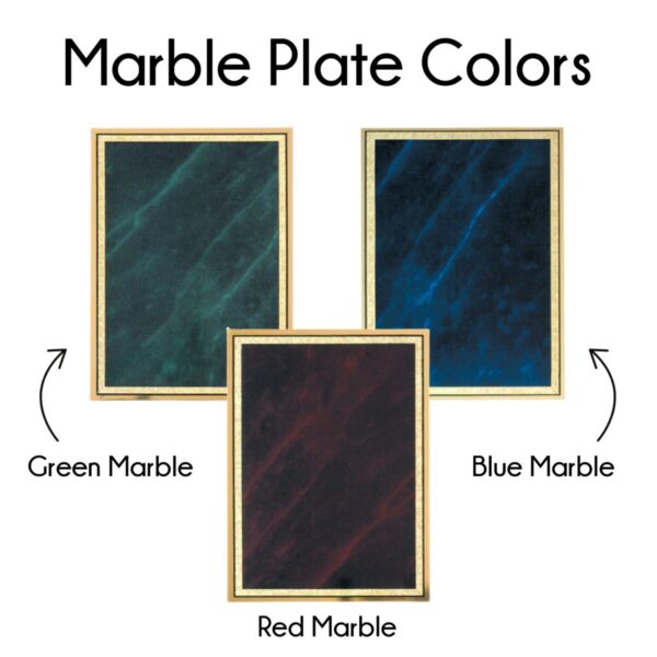 Engraved Marble Plate Finished Plaques - Image 5