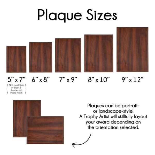 Color-Sublimation Finished Plaques - Image 2
