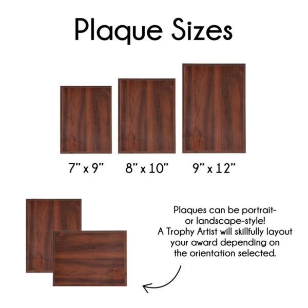 Engraved Marble Plate Finished Plaques - Image 2