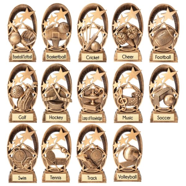Radiant Star Resin Award - Image 3