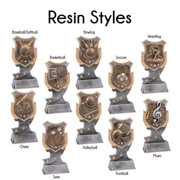 Shield Resin Award - Image 2