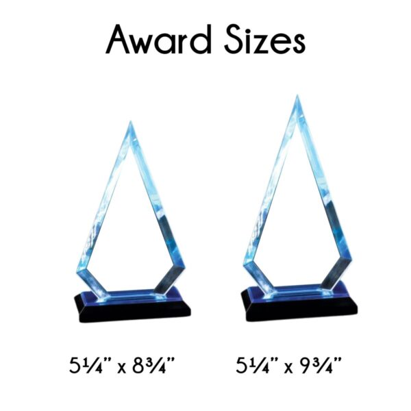 Arrow Acrylic Award - Image 3