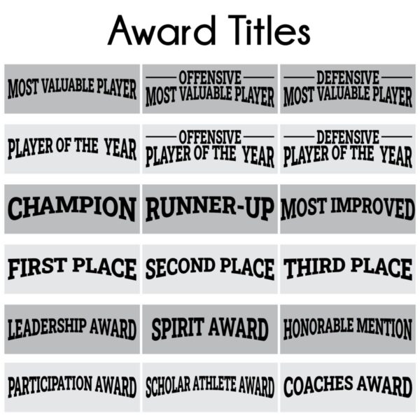 Color Football Plaque - Image 3