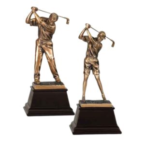 Bronze Golfer Resin Award