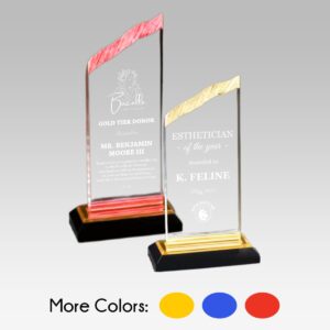 Chisel Top Acrylic Award