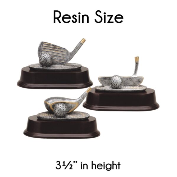 Golf Club Resin Award - Image 2