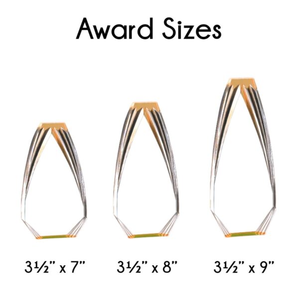 Diamond Obelisk Acrylic Award - Image 3