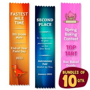 Flat Ribbons (Bundles of 10 qty.)