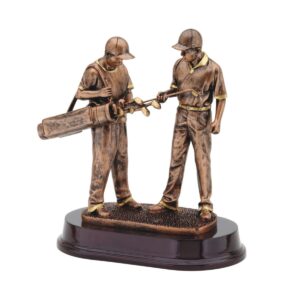 Golfer & Caddie Resin Award
