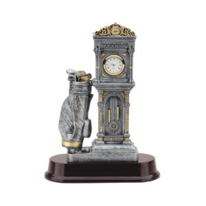 Golf Clock Resin Award