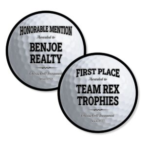 Color Golf Plaque