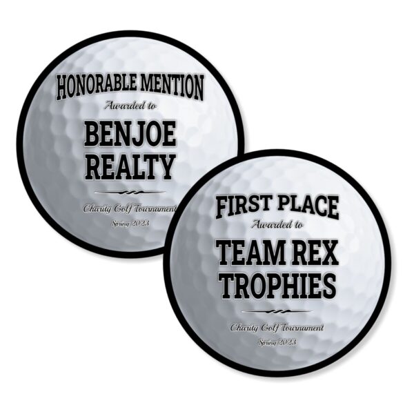 Color Golf Plaque