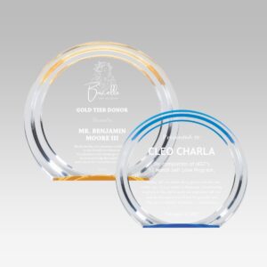 Halo Circle Acrylic Award