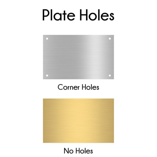 Eagle Scout Project Plate - Aluminum Top Logo Style - Image 6
