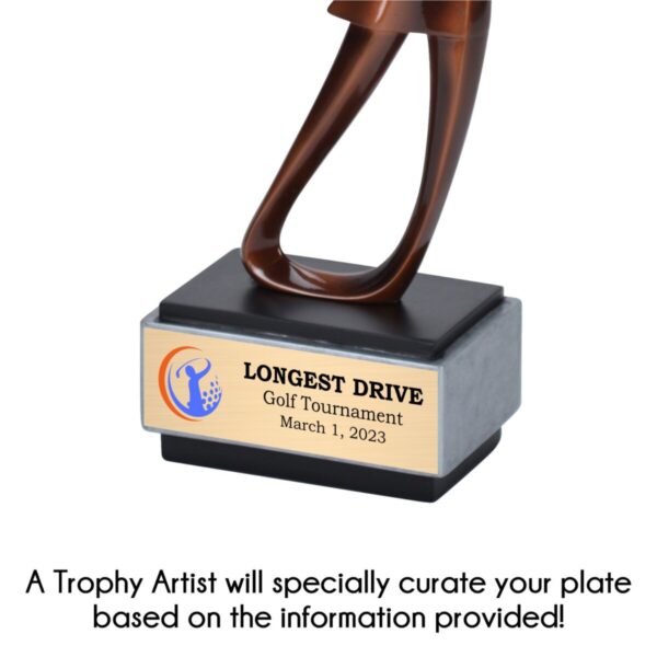 Modern Golfer Resin Award - Image 4