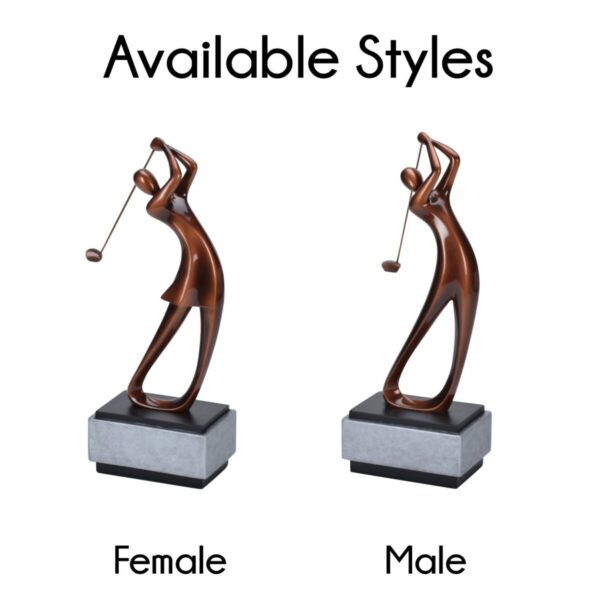 Modern Golfer Resin Award - Image 3