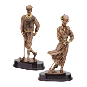Old-Fashion Golfer Resin Award