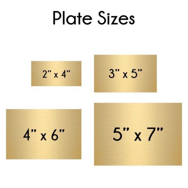 Eagle Scout Project Plate - Aluminum Top Logo Style - Image 3