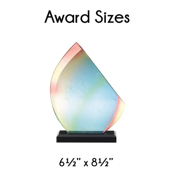 Rainbow Acrylic Award - Image 3