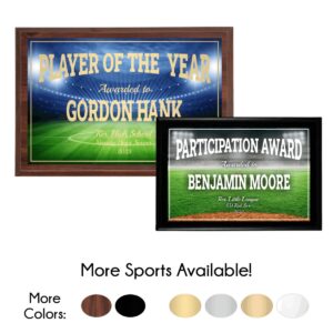 Sports Scene Plaque