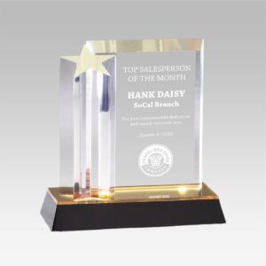 Star Billboard Acrylic Award
