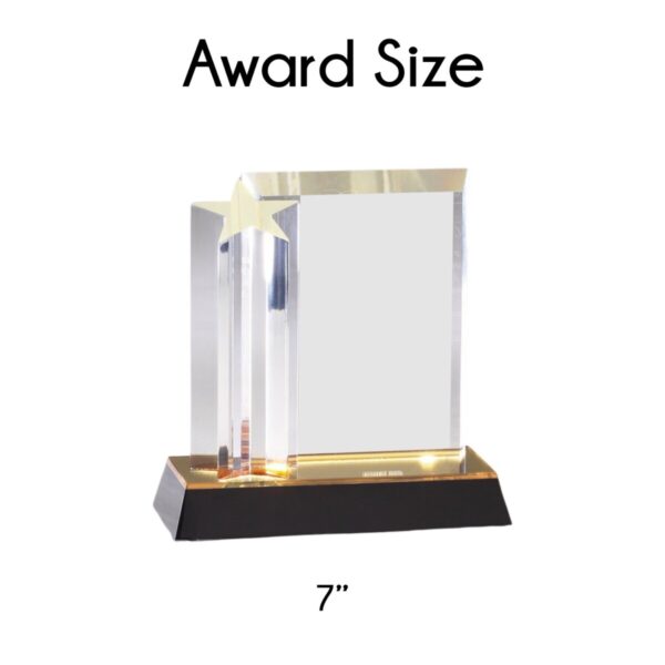 Star Billboard Acrylic Award - Image 3