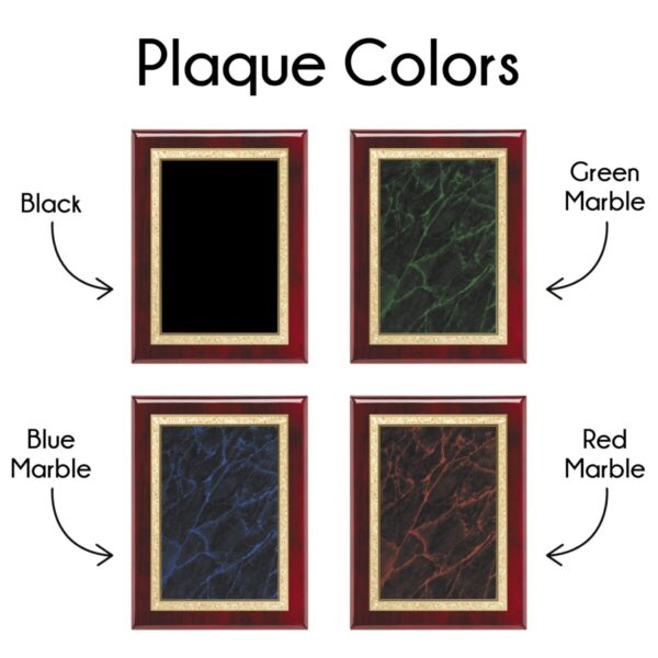 Traditional Rosewood Plaque - Image 3