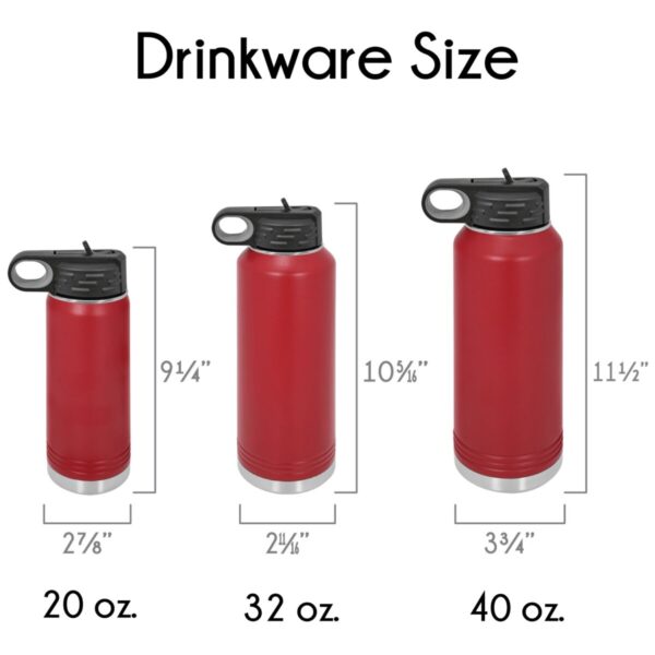 Customizable Water Bottle - Image 2
