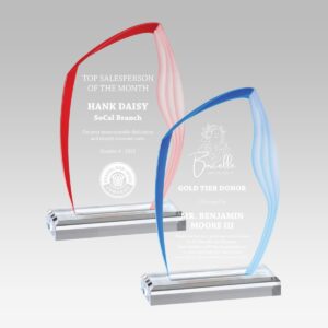 Wave Edge Acrylic Award