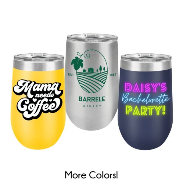 Customizable Wine Tumbler