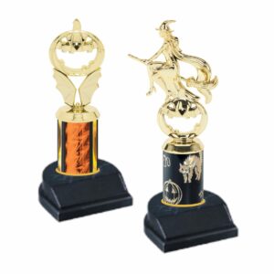 Halloween Character on Column Trophy